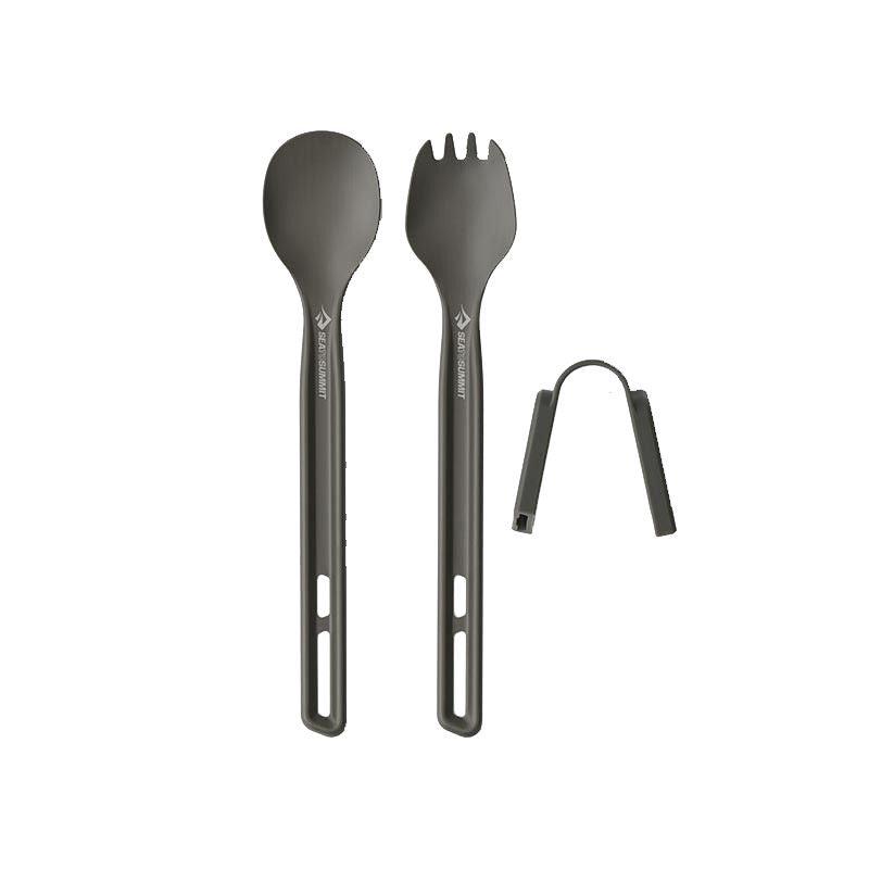 Sea To Summit Frontier Long Handled Cutlery Set with Tong Adaptor