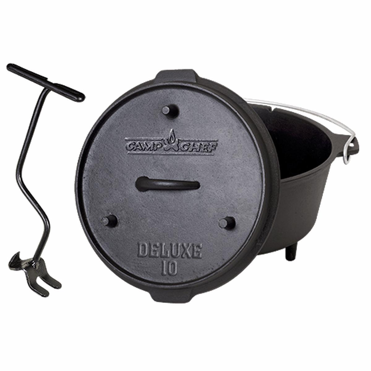 10 Deluxe Dutch Oven  6 Quart by Camp Chef