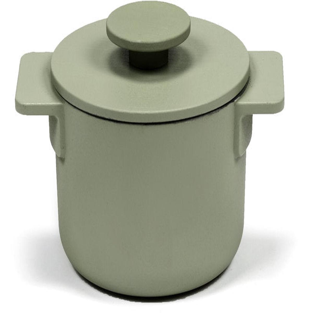 Green cast iron casserole 1L Surface - Serax