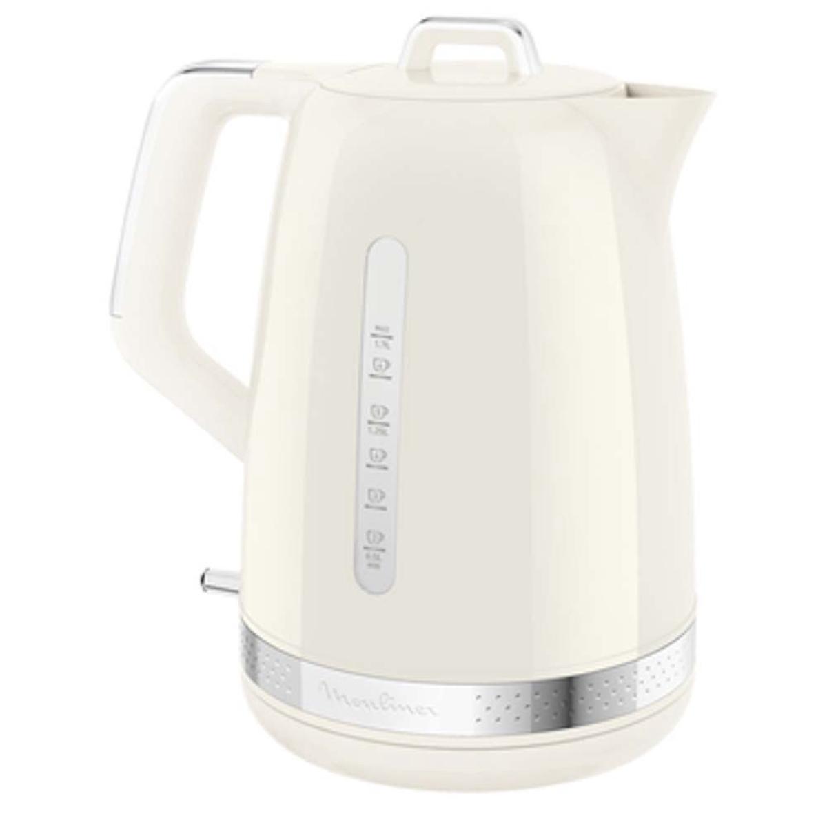 Moulinex Plastic Kettle 1.7 Liter White BY320A27