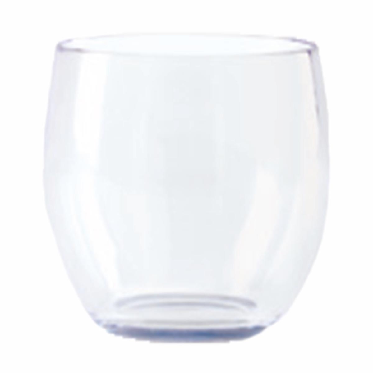 00087-PC-CL GET 8oz Stemless Wine Glass -Each