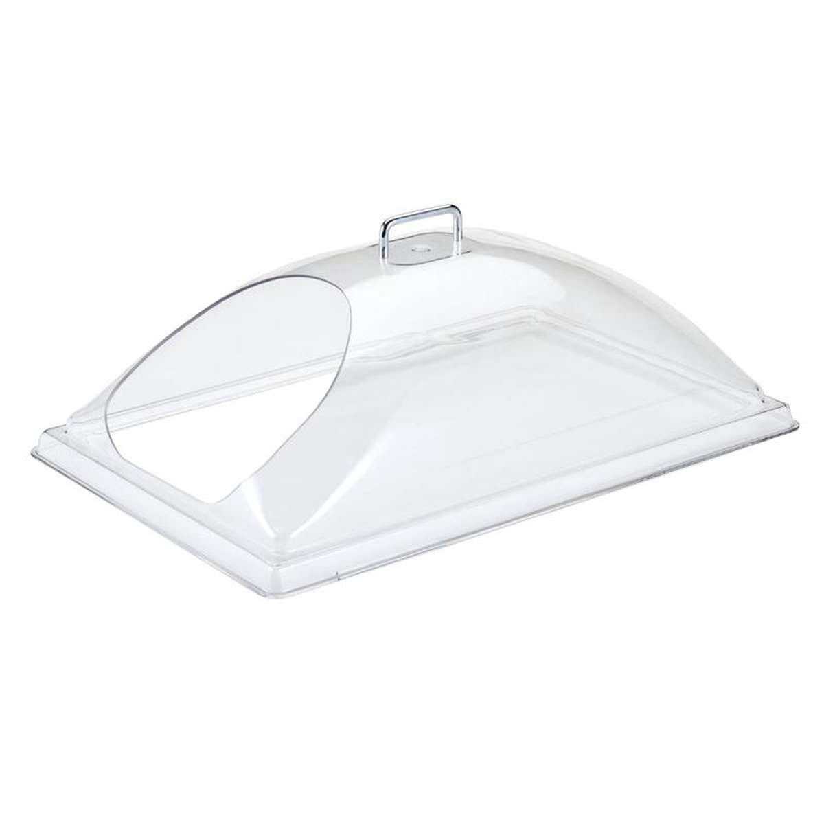 Cambro 128221 X 208221 Dome Display Cover with End Cut 8211 DD1220ECW135