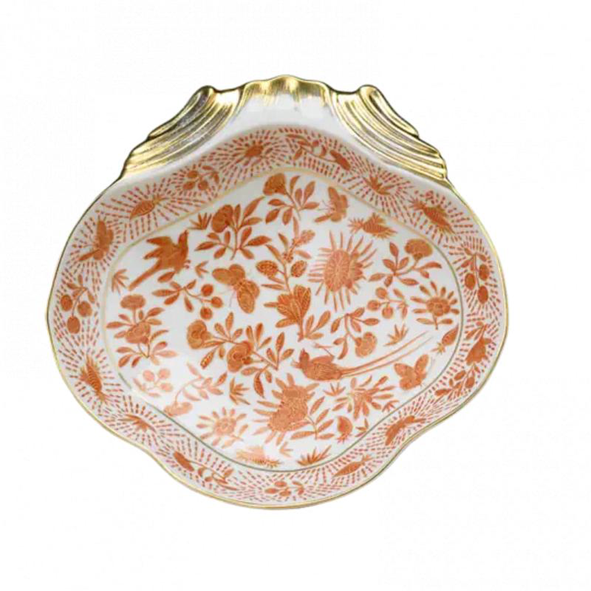 Sacred Bird 038 Butterfly Shell Dish by Mottahedeh