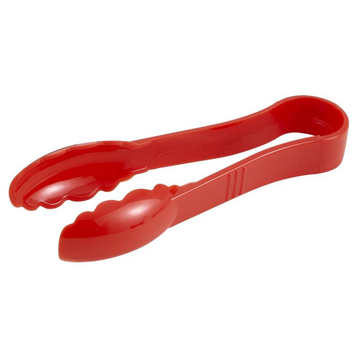 Winco 68221 Serving Tongs Red