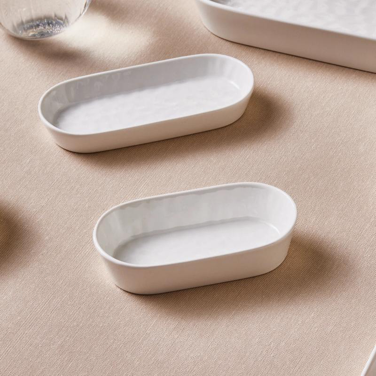 Karaca x by Refika Bembeyaz Bone China Snack Bowl 13cm White