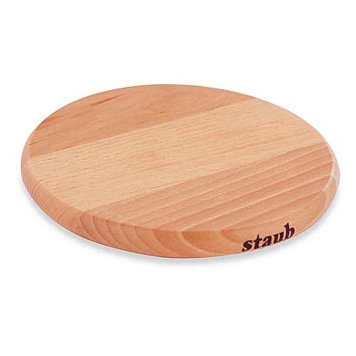 98221 Round Magnetic Wooden Trivet by Staub