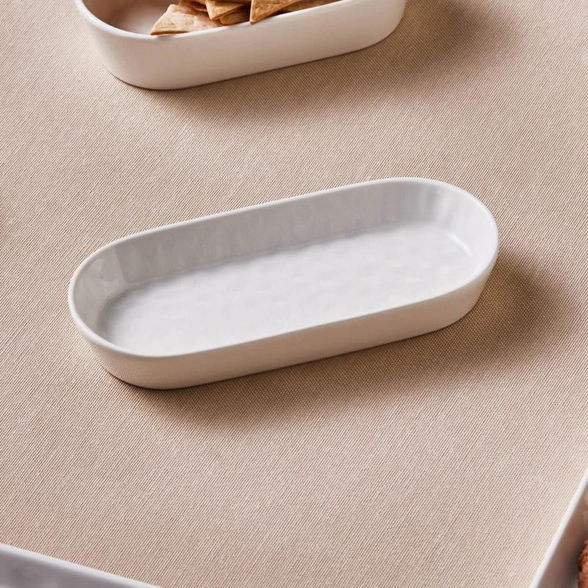 Karaca x by Refika Bembeyaz Bone China Snack Bowl 15cm White