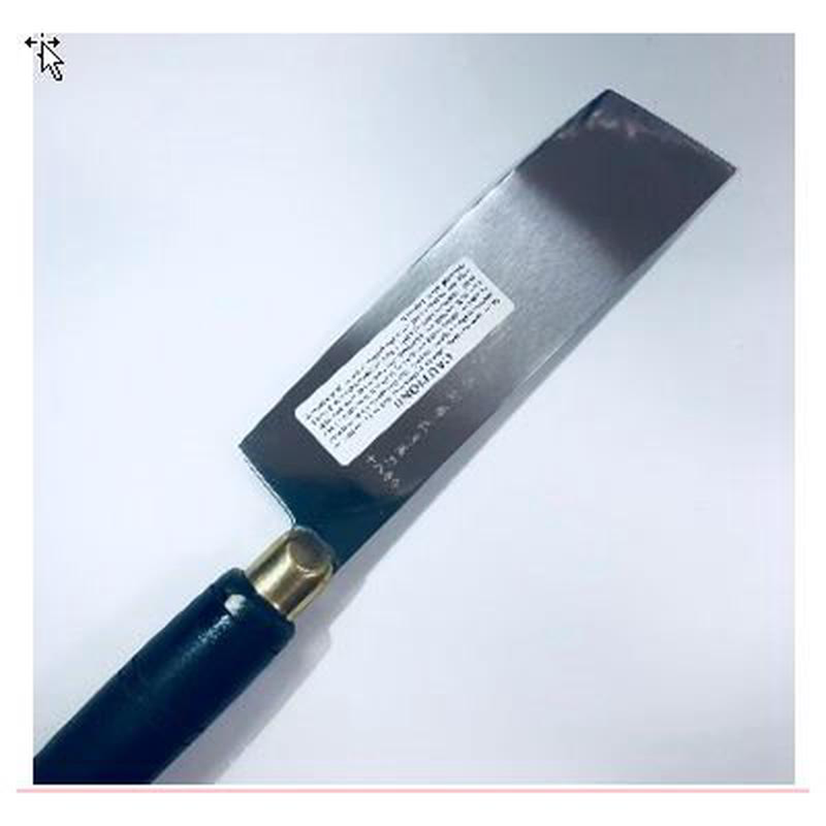 12 Size Knife Black Handle