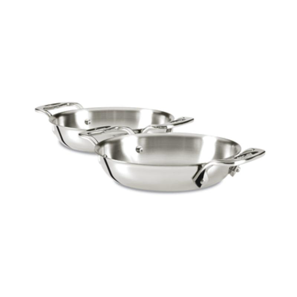 All-Clad 68221 Mini Stainless Steel Gratins Set of 2
